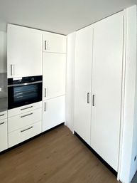 Küchenzeile Betonoptik - Weiß