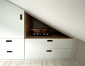 Dachschrägen - Einbauschrank - Groß