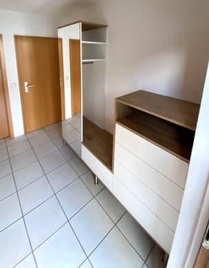 Garderobe und Einbauschrank