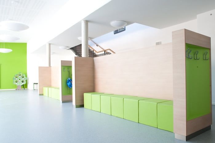 Schule Garderobe