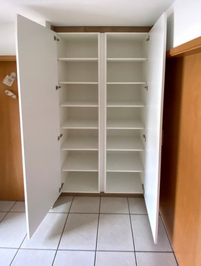 Garderobe und Einbauschrank