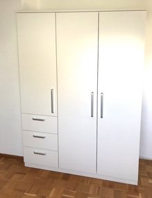 Kleiderschrank - weiß