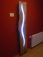 Lichtobjekt aus Holz