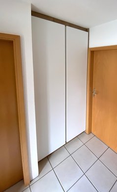 Garderobe und Einbauschrank